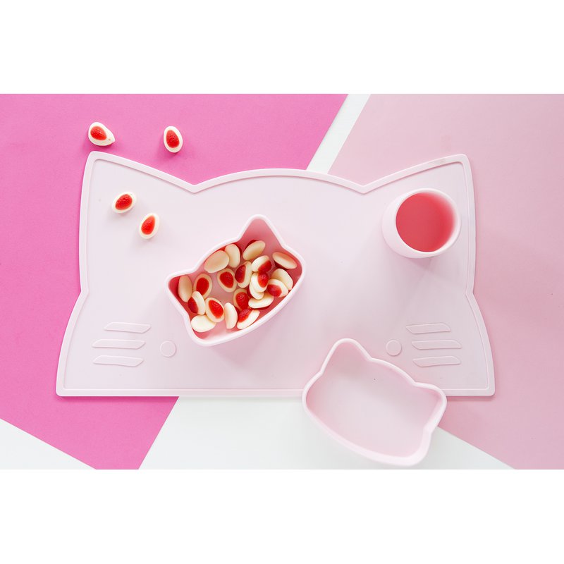 Silikonowa podkładka Kotek We Might Be Tiny - Charcoal