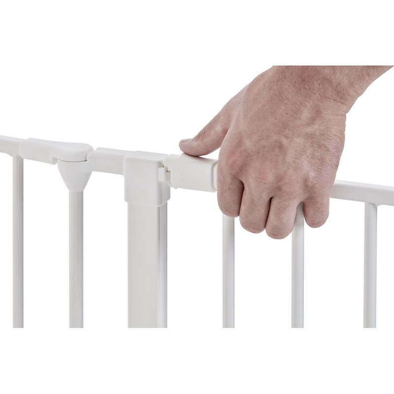 Baby Dan - Bramka ochronna FLEX L, biały