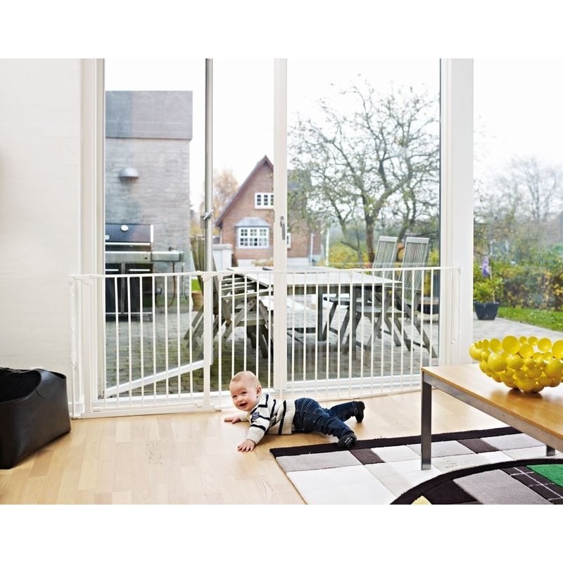 Baby Dan - Bramka ochronna FLEX L, biały