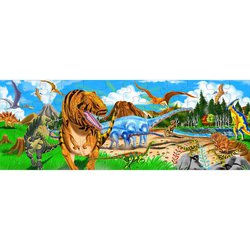 Melissa&Doug® - Puzzle podłogowe świat prehistoryczny 48el.