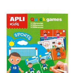 Gra podróżna Apli Kids - Znajdź różnice Sport