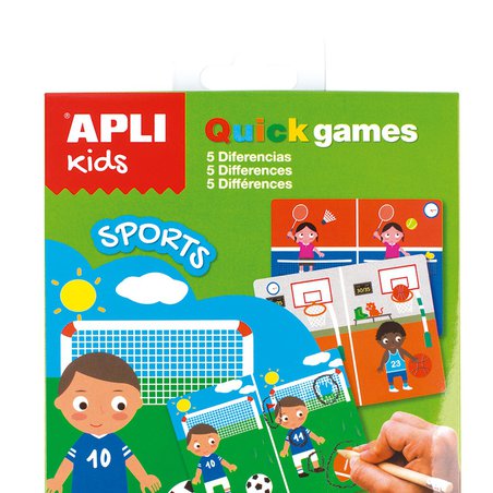 Gra podróżna Apli Kids - Znajdź różnice Sport