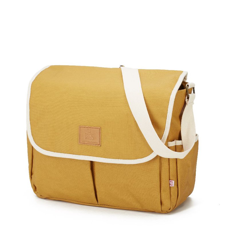 My Bag's Torba do wózka Flap Bag Happy Family Ochre MY BAG'S