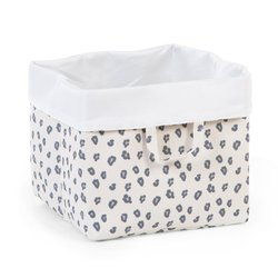 CHILDHOME - Pudełko płócienne 32 x 32 x 29 cm Leopard