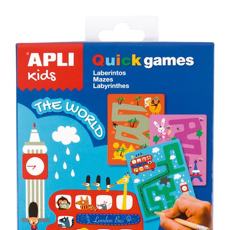 Gra podróżna Apli Kids - Labirynty Świat