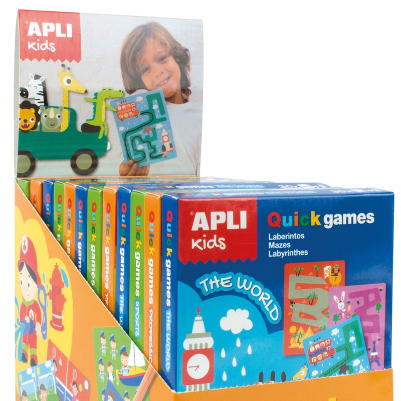 Gra podróżna Apli Kids - Labirynty Świat