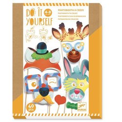 Djeco - Zrb to sam -akces. do fotobudki ZWIERZTA DJ07915