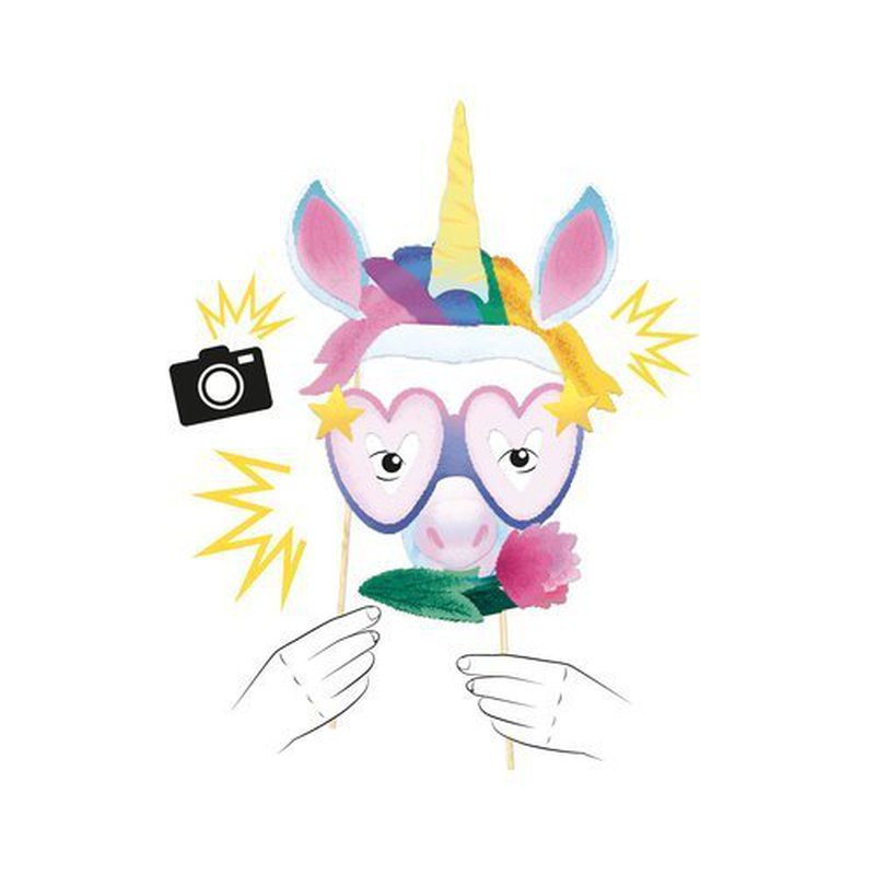 Djeco - Zrb to sam -akces. do fotobudki ZWIERZTA DJ07915