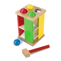 Melissa&Doug® - Wieża z kulkami do przebijania