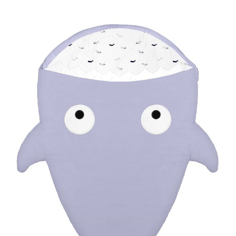 Baby Bites Śpiworek letni Shark (1-18 miesięcy) Light Blue BABY BITES