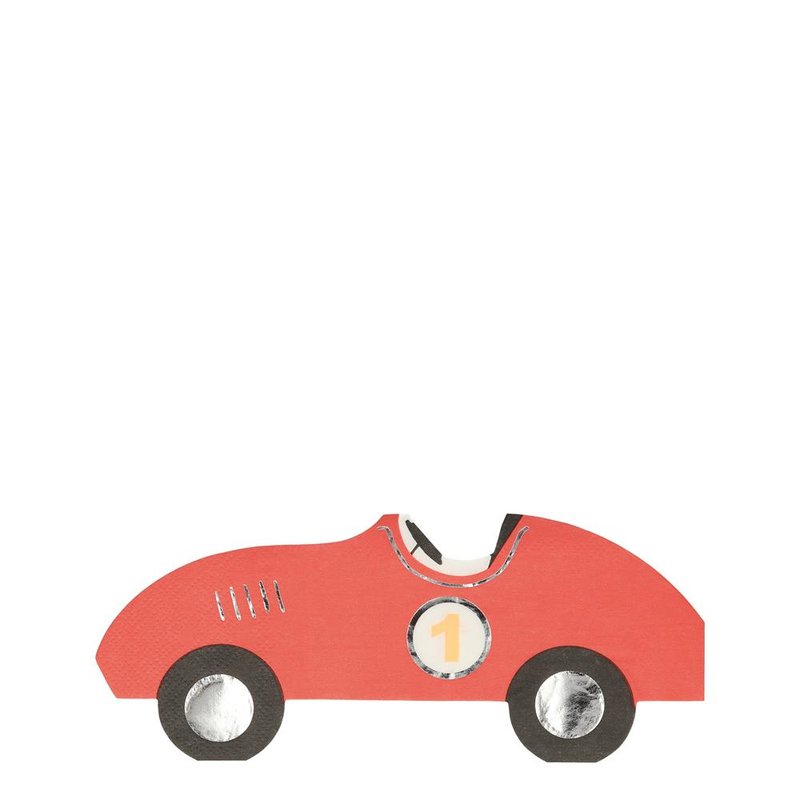 Meri Meri - Serwetki Samochód wyścigowy