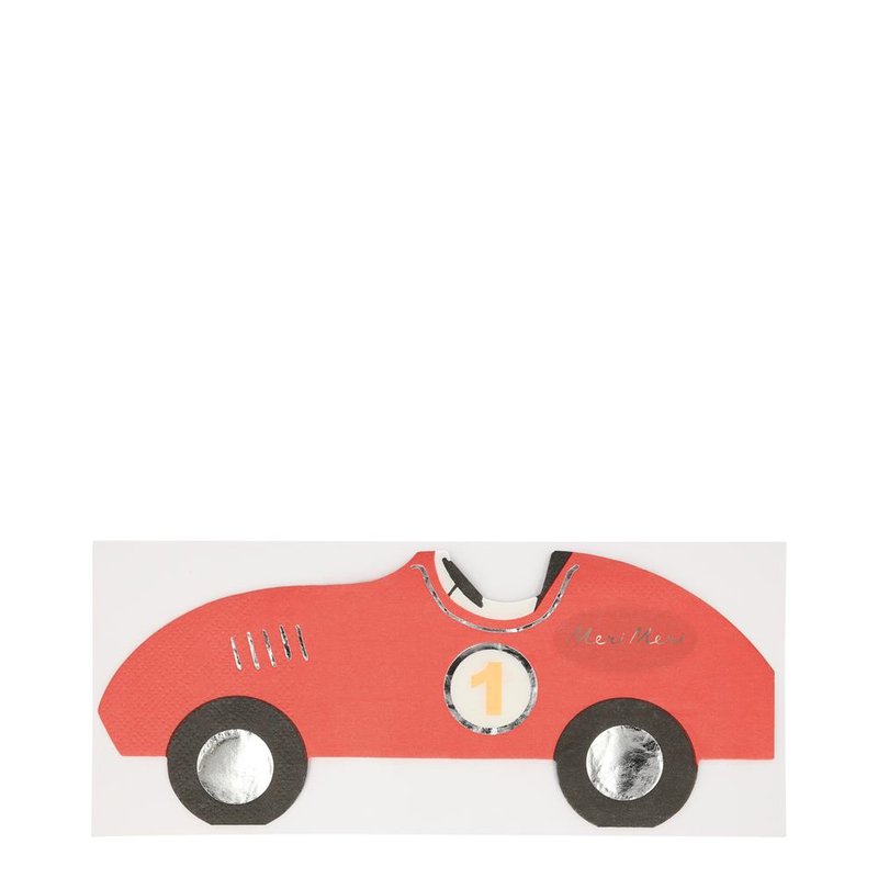 Meri Meri - Serwetki Samochód wyścigowy