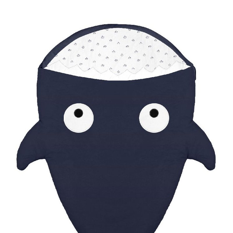 Baby Bites Śpiworek zimowy Shark (1-18 miesięcy) Navy Blue BABY BITES