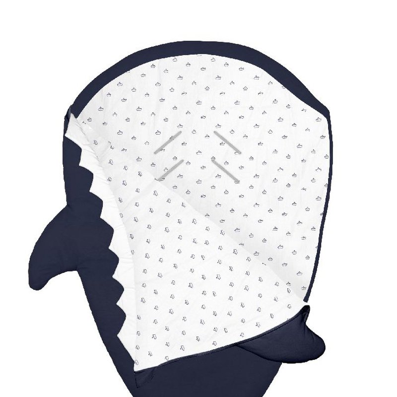 Baby Bites Śpiworek zimowy Shark (1-18 miesięcy) Navy Blue BABY BITES