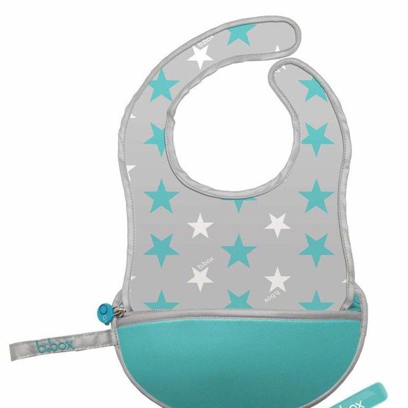 Śliniak dla niemowlaka w saszetce, Star Burst, b.box