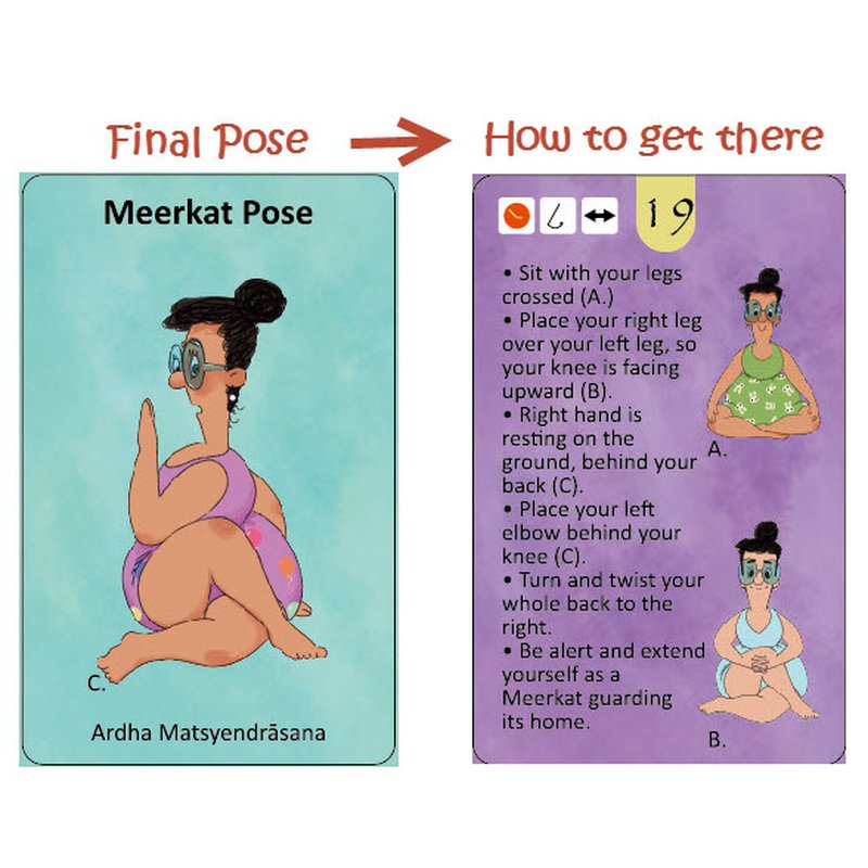 Karty Doda Yoga The Purple Cow - Relaks i Spokój wer. ang