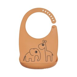 Done by Deer Śliniak Silikonowy Mustard