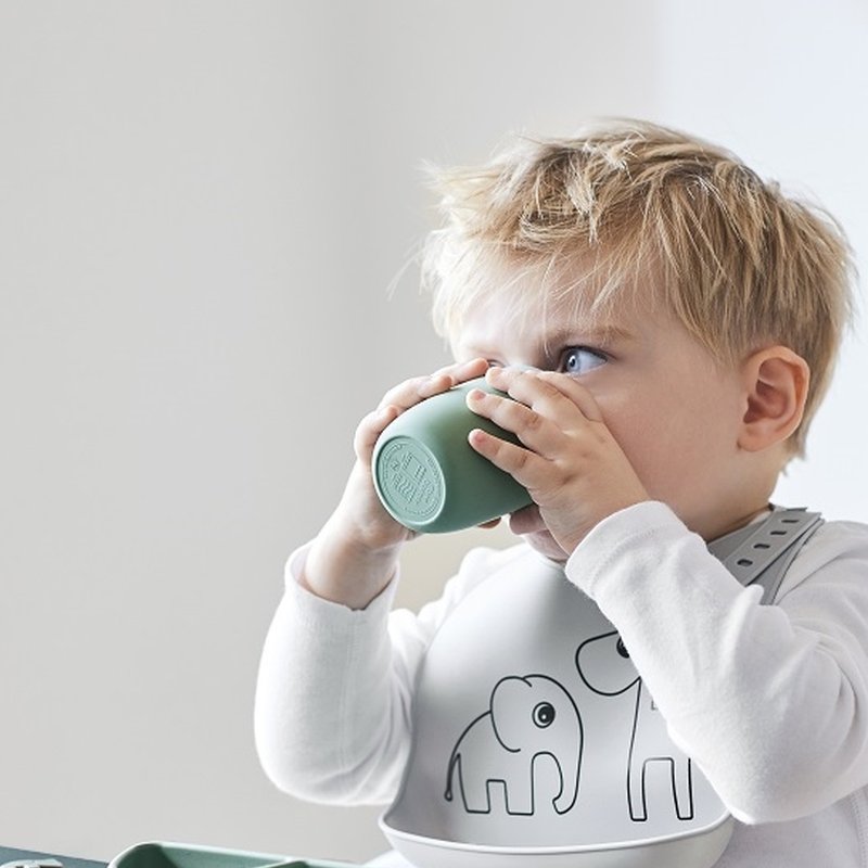 Done by Deer Śliniak Silikonowy Mustard