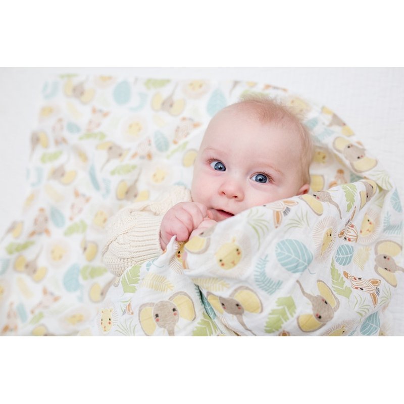 Lulujo Kocyk Muślinowy Jungle