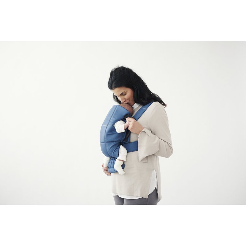 BABYBJORN MINI Cotton – nosidełko, Czarny