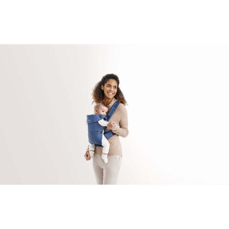 BABYBJORN MINI Cotton – nosidełko, Czarny