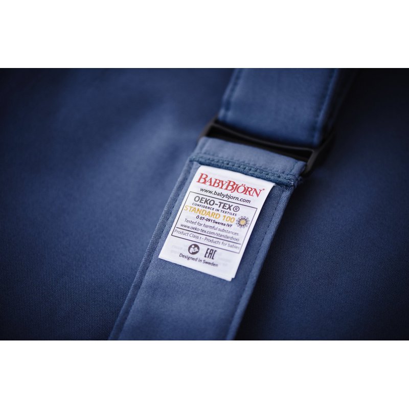 BABYBJORN MINI Cotton – nosidełko, Czarny