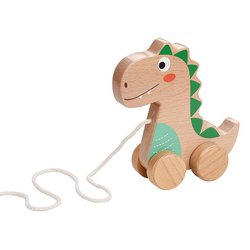 Lelin - Dinozaur na sznurku do ciągnięcia