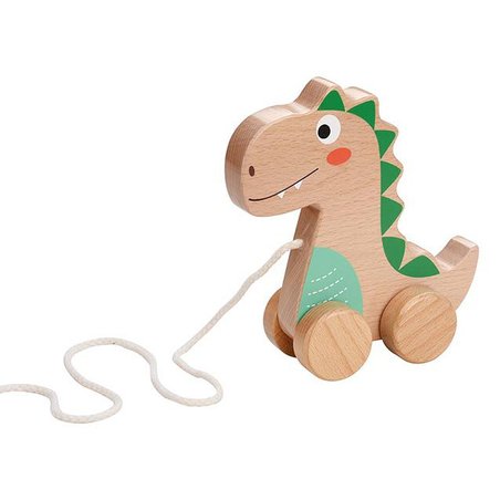 Lelin - Dinozaur na sznurku do ciągnięcia