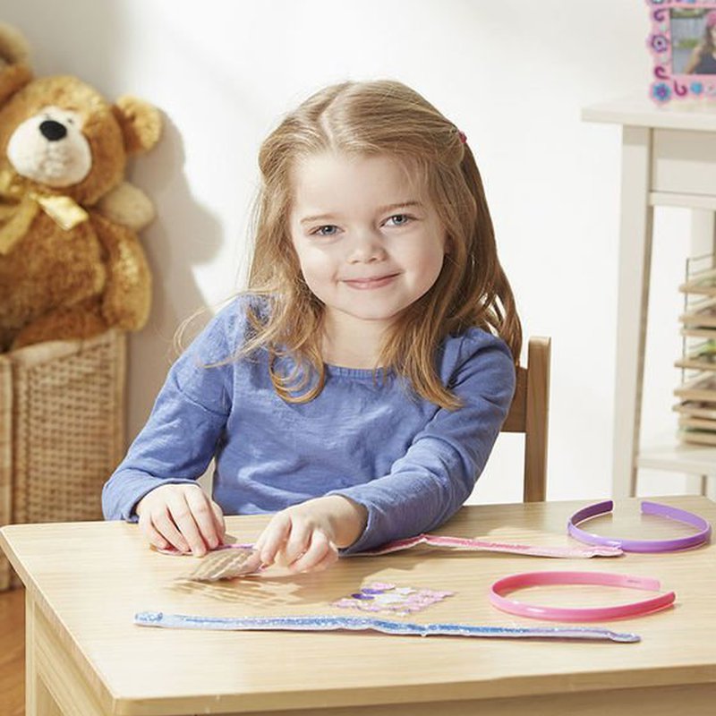 Duplikat# Melissa&Doug® - Melissa, Zestaw do projektowania opasek na włosy