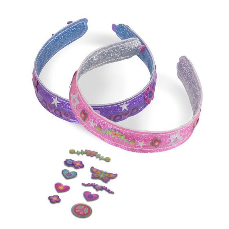 Duplikat# Melissa&Doug® - Melissa, Zestaw do projektowania opasek na włosy