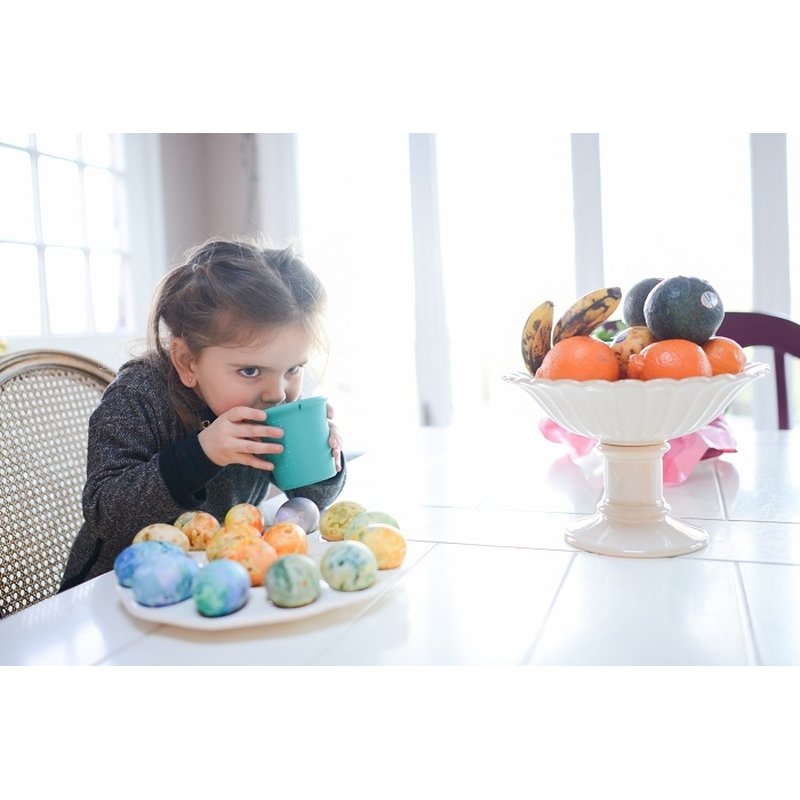 Silikids Kubki Silikonowe Teal 2szt.