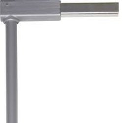 Rozszerzenie bramki Baby Dan AVANTGARDE BUK 7 cm, srebrny