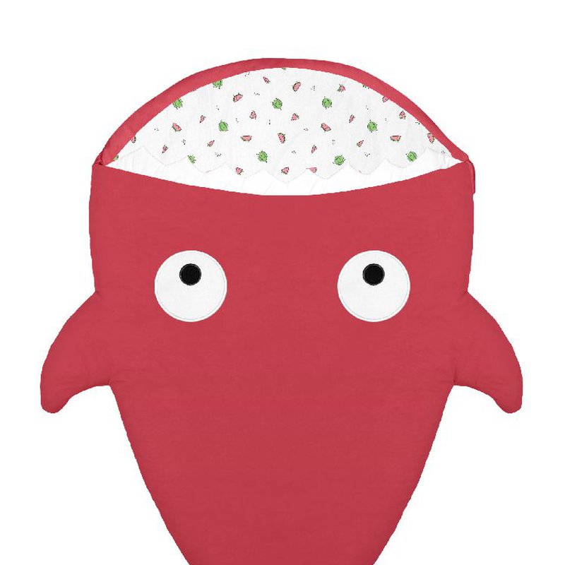 Baby Bites Śpiworek zimowy Shark (1-18 miesięcy) Raspberry BABY BITES