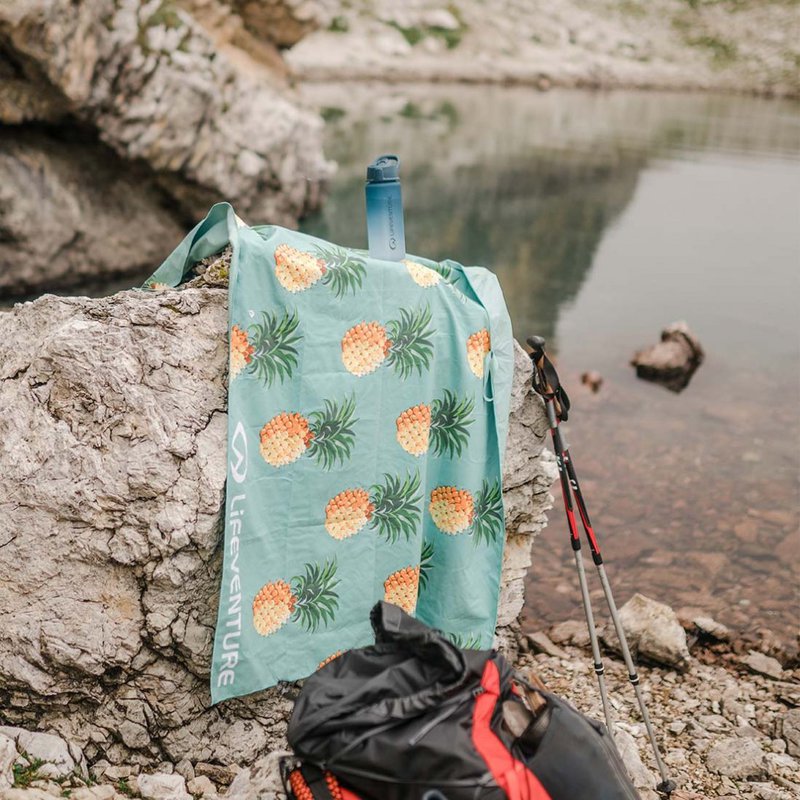 Bidon Flip-Top Lifeventure 750 ml - Teal