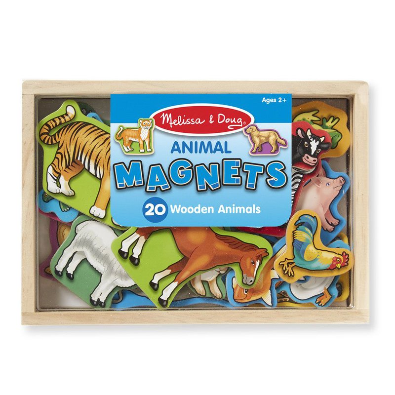 Melissa&Doug® - Melissa & Doug - Magnesy na lodówkę Zoo 20szt
