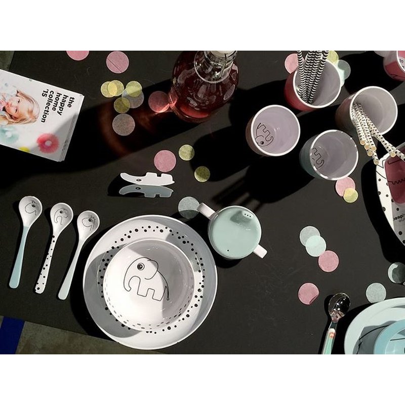 Done by Deer Dots Zestaw Łyżeczek Niebiesk