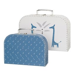 Fresk Zestaw walizek 2 szt. Żyrafa FRESK