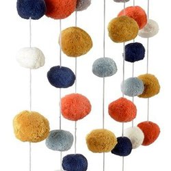 Wiszące pompony - dekoracja, Kikadu