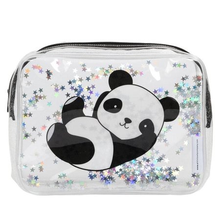 A Little Lovely Company - Lśniąca kosmetyczka GLITTER Panda A Little Lovely Company - Lśniąca kosmetyczka GLITTER Panda