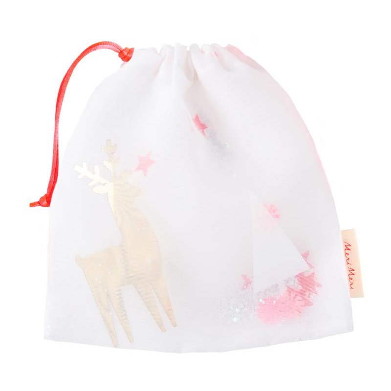 Meri Meri - Woreczek Renifer i gwiazdki