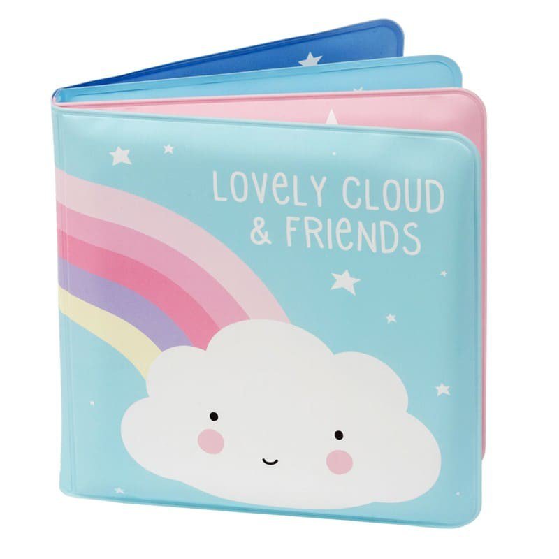 A Little Lovely Company - książeczka do kapieli Chmurka i Przyjaciele