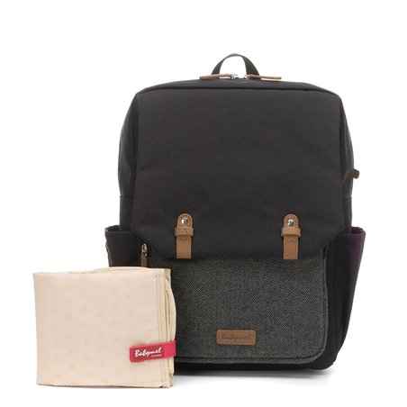 Babymel Plecak dla Taty George Black/Tweed Babymel Plecak dla Taty George Black/Tweed