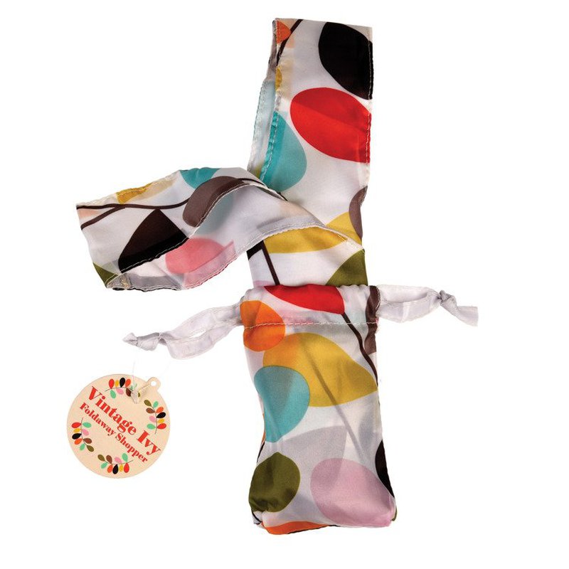 Zwijana torba na zakupy, Listki, Rex London