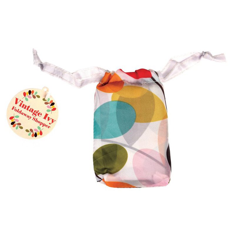 Zwijana torba na zakupy, Listki, Rex London