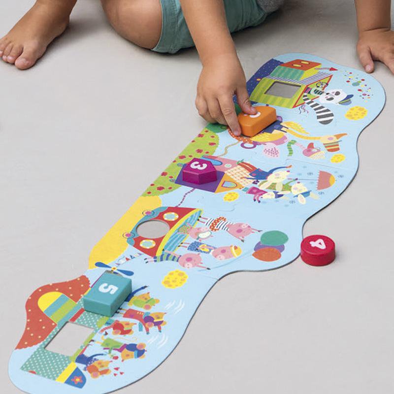 Moje pierwsze puzzle Apli Kids - Pociąg 2+