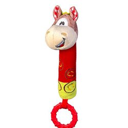 BABYONO - 1355 Piszczek z gryzakiem ROZEŚMIANY KONIK