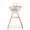 CHILDHOME - Drewniana tacka do krzesełka Evolu 2
