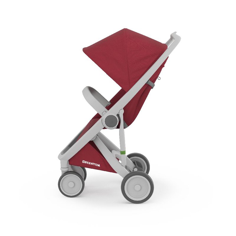 Wózek Greentom Classic grey - cherry GREENTOM
