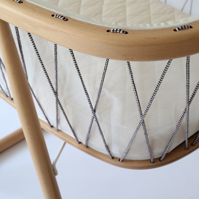 Charlie Crane Kołyska Kumi Mesh Cocoon Black & White CHARLIE CRANE