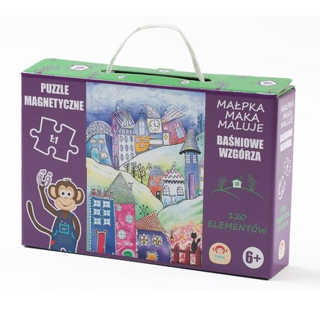 Maka Kids - Puzzle Magnetyczne Baśniowe Wzgórze